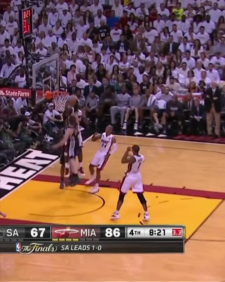 斯普利特：每年媒体都要发我被詹姆斯大帽的视频 不过确实精彩